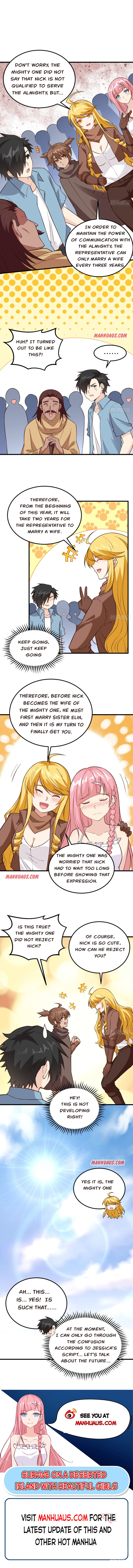 Survive on a deserted island with beautiful girls Chapter 97 page 4
