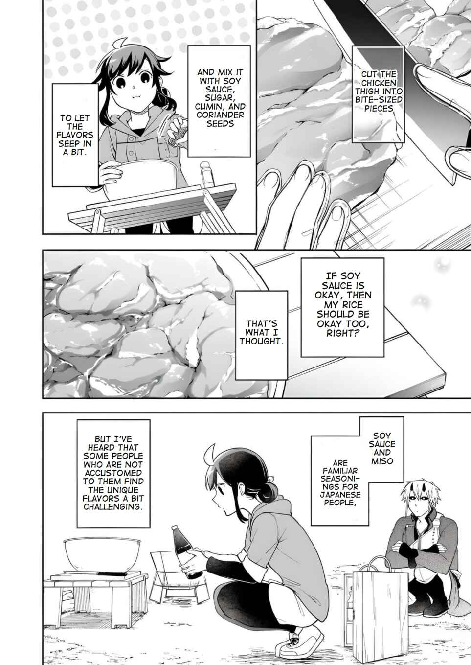 Suterare Seijo no Isekai Gohantabi Chapter 7.1 page 11