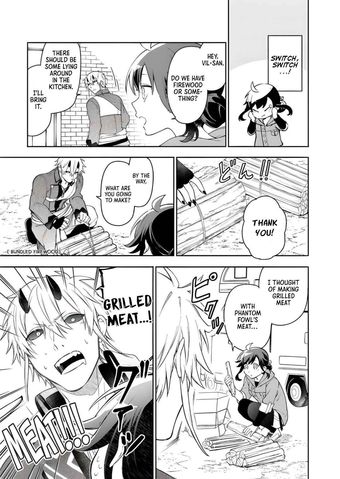 Suterare Seijo no Isekai Gohantabi Chapter 7.1 page 8