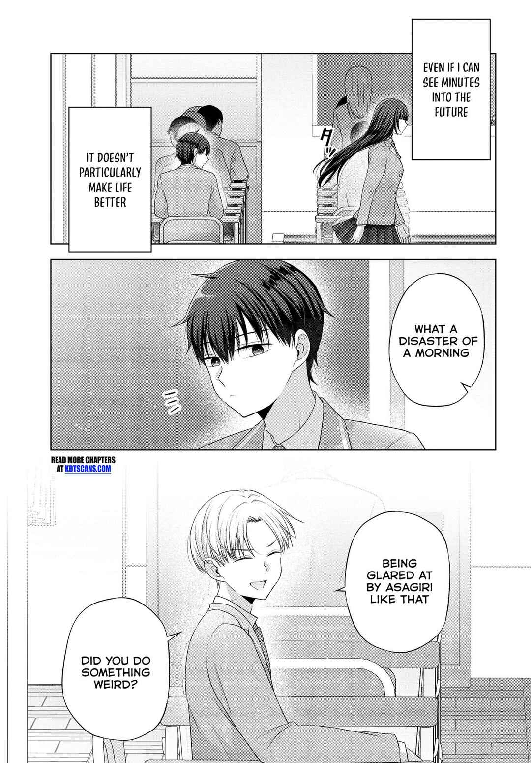 Suufungo no Mirai ga Wakaru You ni Natta Kedo, Onnagokoro wa Wakaranai. Chapter 2 page 9