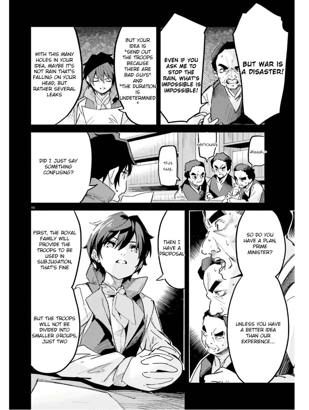 Suuji de Sukuu! Jyakushou Kokka Chapter 14 page 10