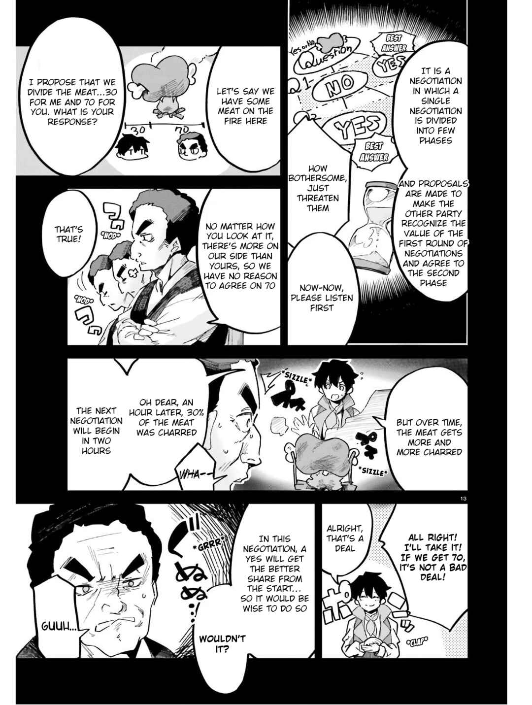 Suuji de Sukuu! Jyakushou Kokka Chapter 14 page 13