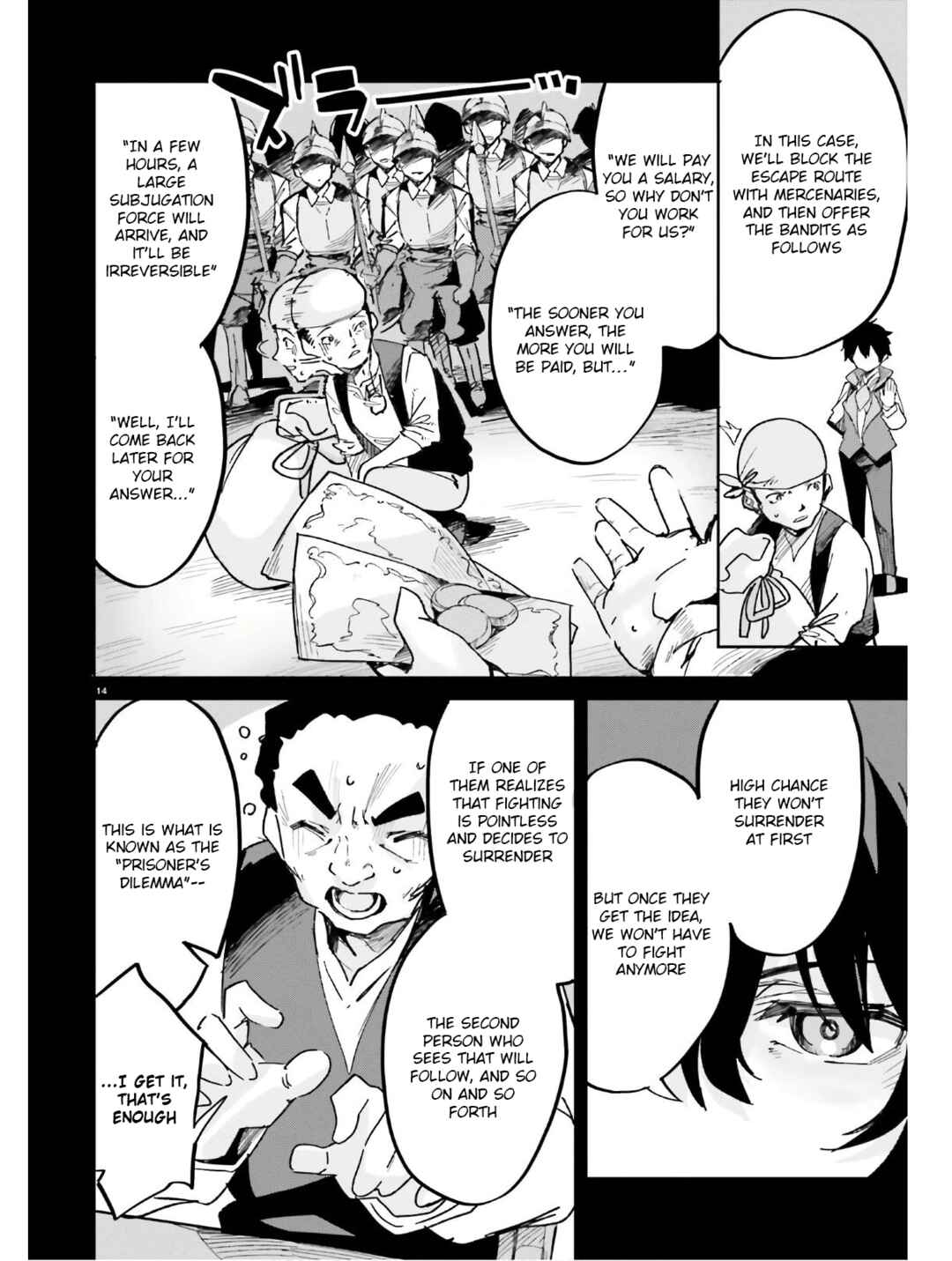 Suuji de Sukuu! Jyakushou Kokka Chapter 14 page 14