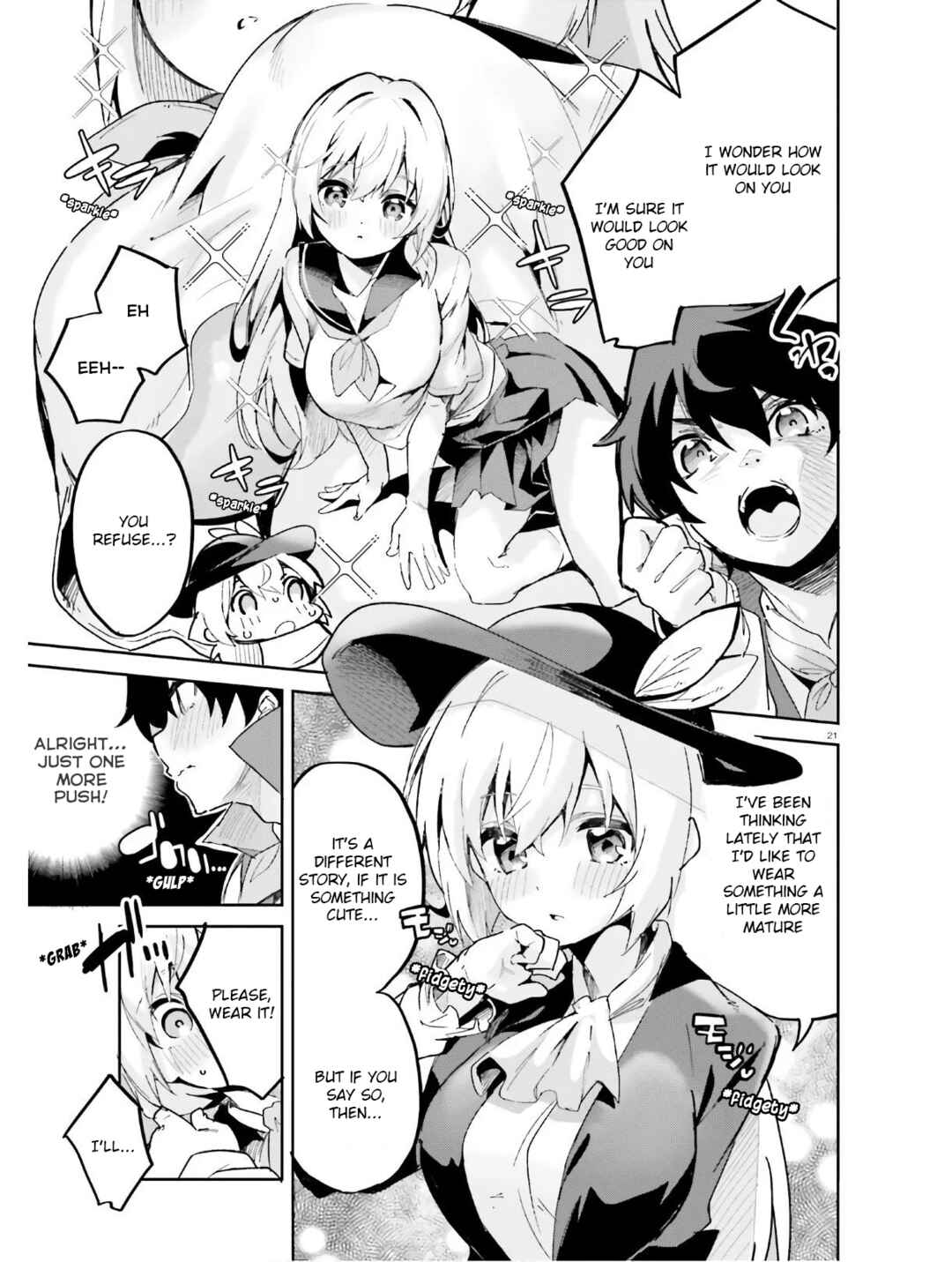Suuji de Sukuu! Jyakushou Kokka Chapter 14 page 21