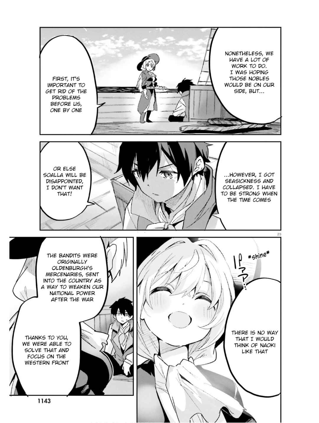 Suuji de Sukuu! Jyakushou Kokka Chapter 14 page 23