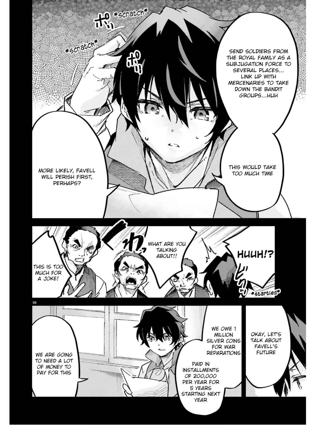 Suuji de Sukuu! Jyakushou Kokka Chapter 14 page 8