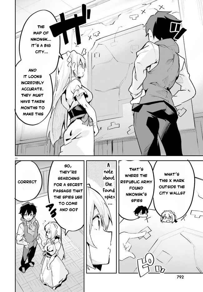 Suuji de Sukuu! Jyakushou Kokka Chapter 19 page 21