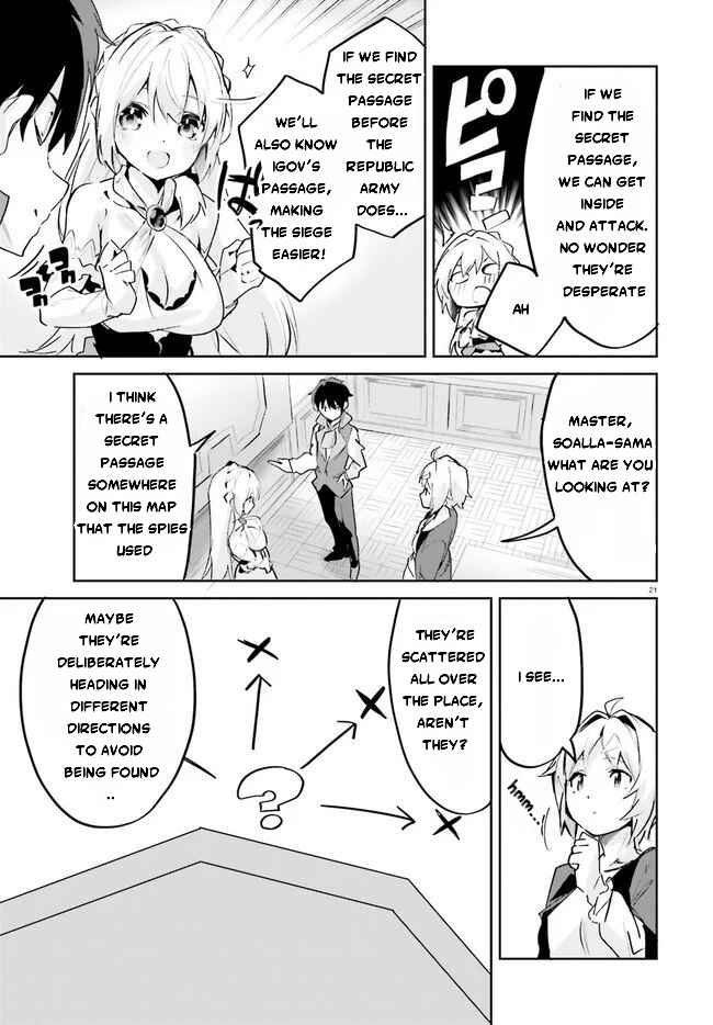 Suuji de Sukuu! Jyakushou Kokka Chapter 19 page 22