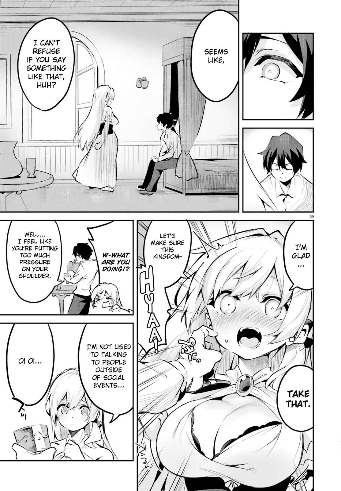 Suuji de Sukuu! Jyakushou Kokka Chapter 3 page 8