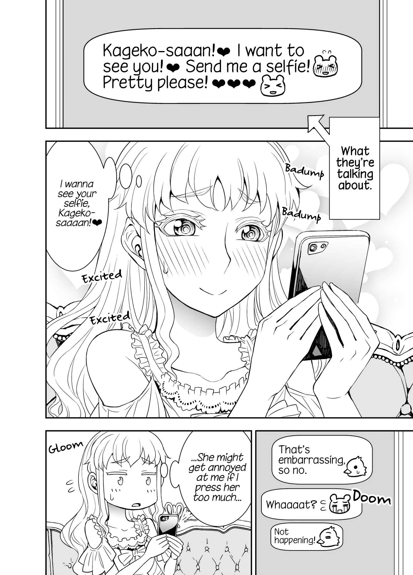 Tadokoro-san (Web Comic) Chapter 56 page 1