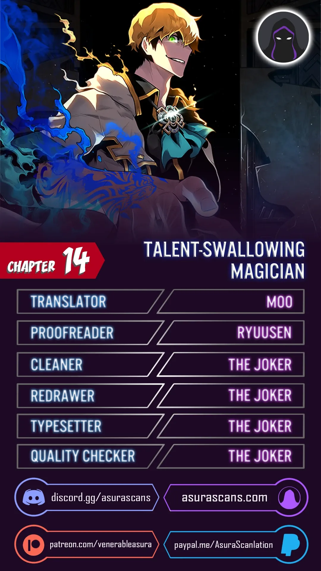 Talent-Swallowing Magician Chapter 14 page 0