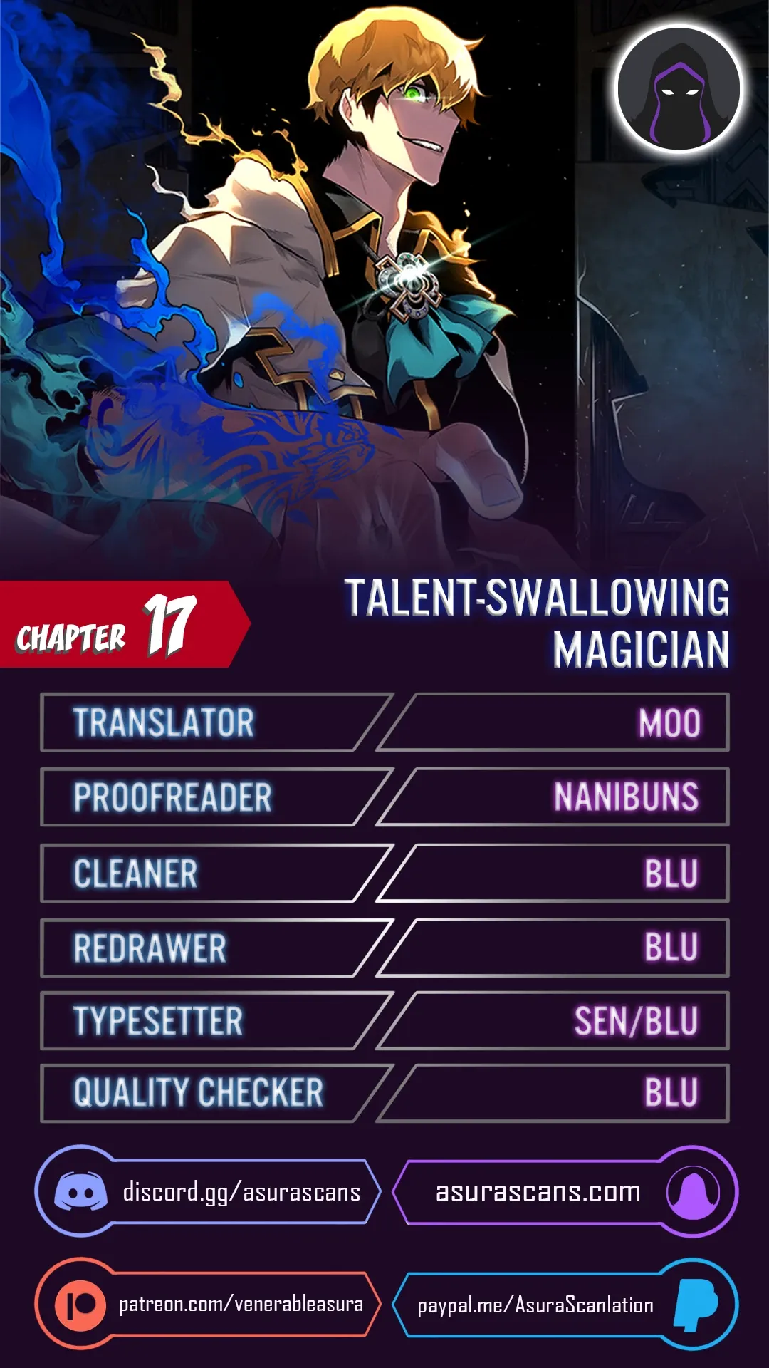 Talent-Swallowing Magician Chapter 17 page 0