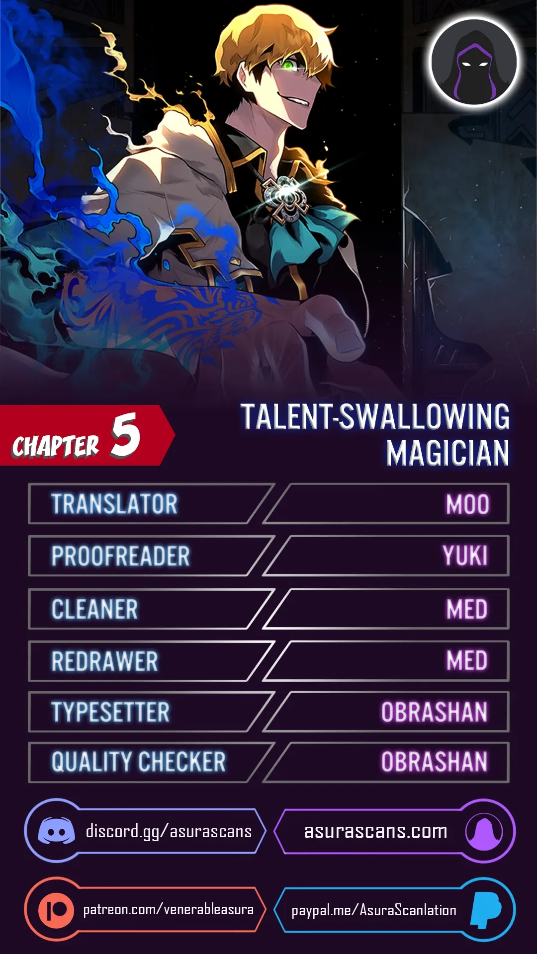 Talent-Swallowing Magician Chapter 5 page 0