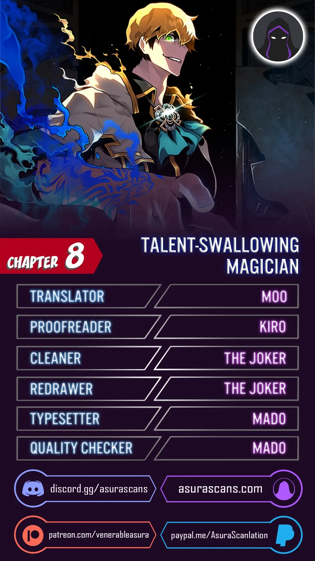 Talent-Swallowing Magician Chapter 8 page 0