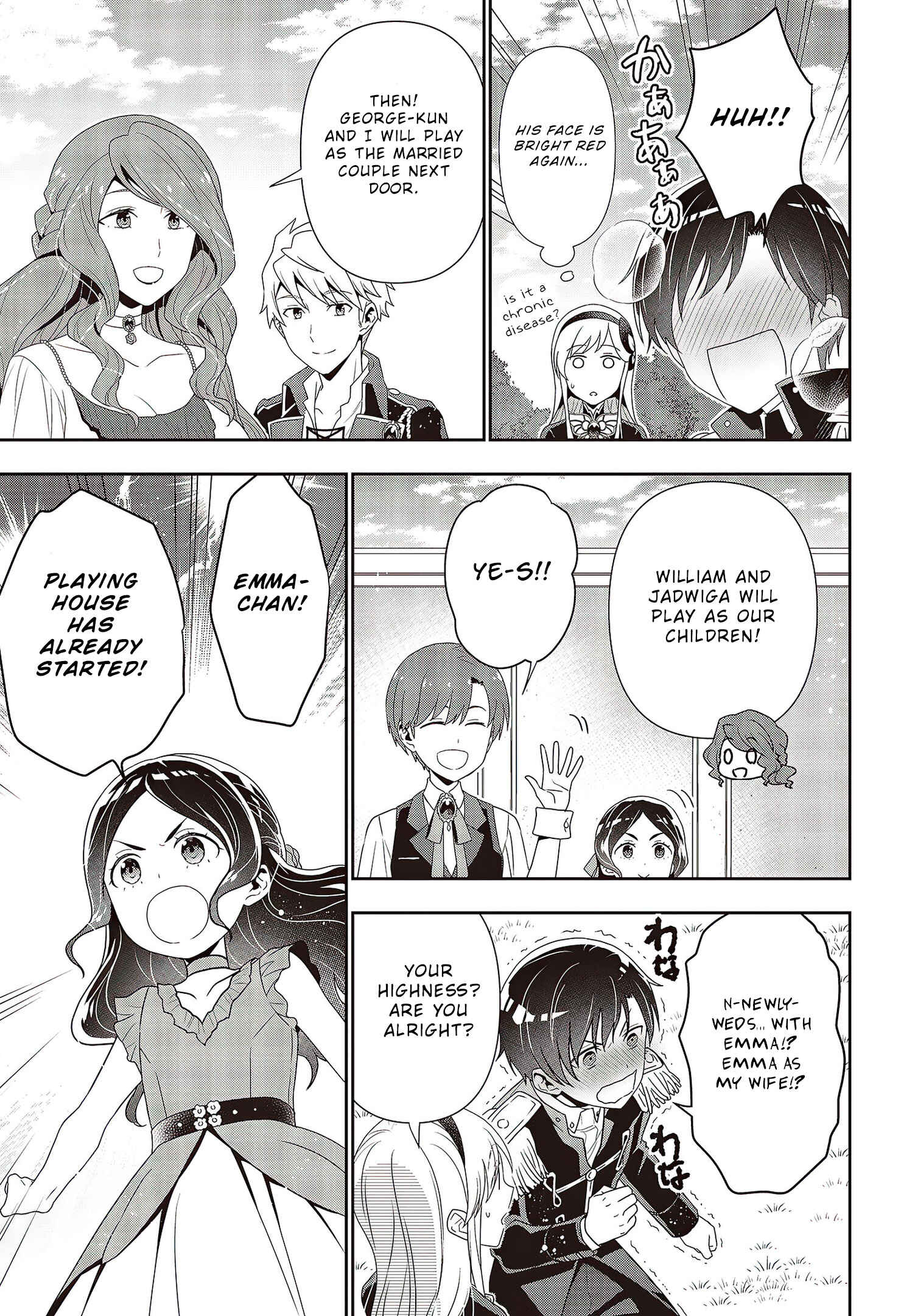 Tanaka ke, Tensei Suru. Chapter 8.1 page 14