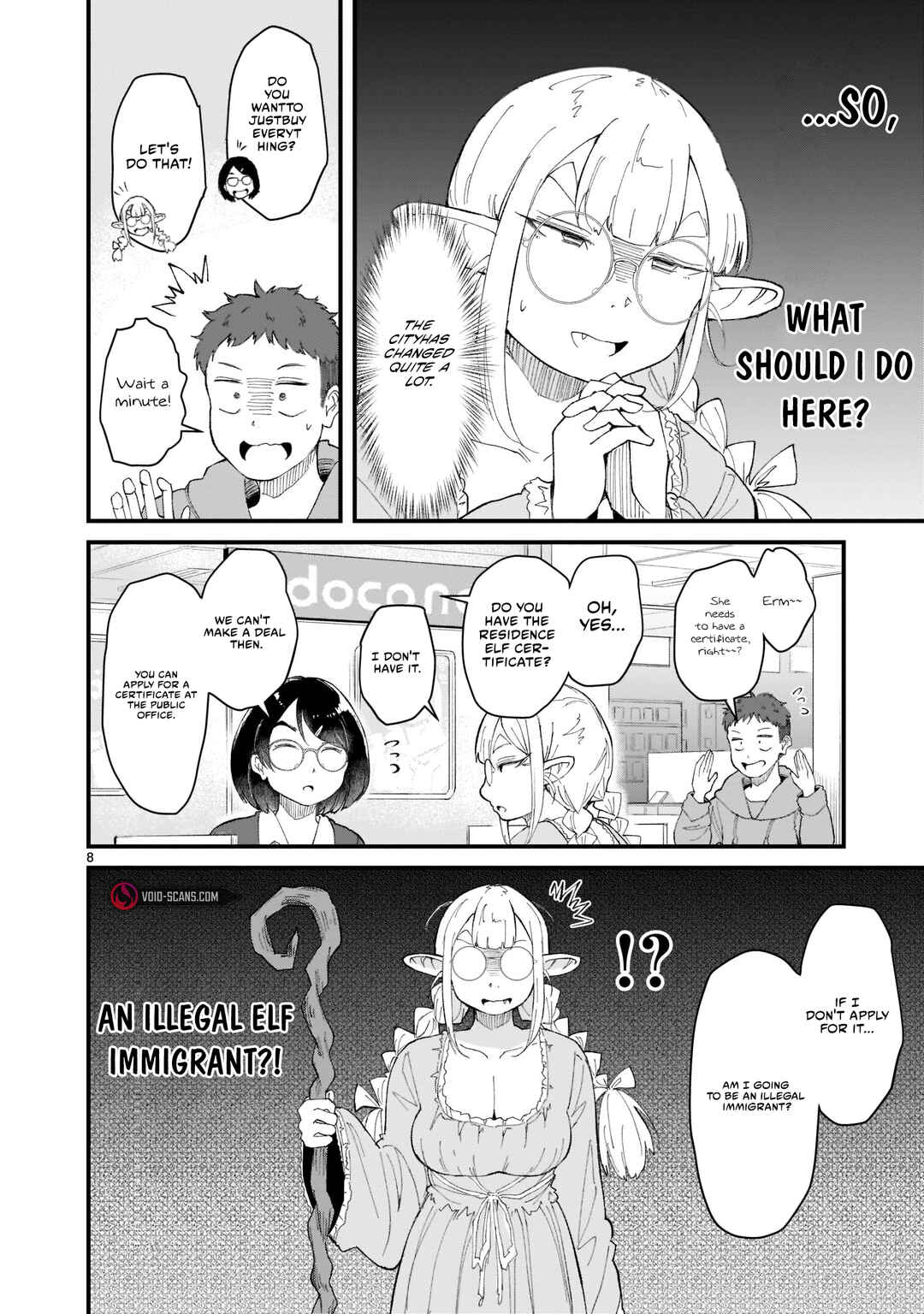Tanken Hakken Boku no Isekai Elf-san Chapter 4 page 9