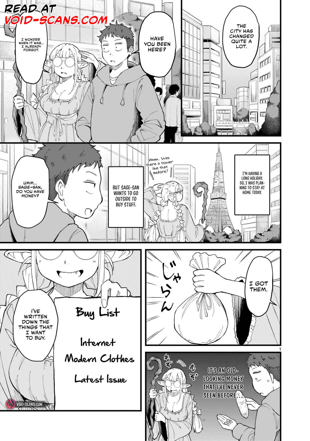 Tanken Hakken Boku no Isekai Elf-san Chapter 4 page 2