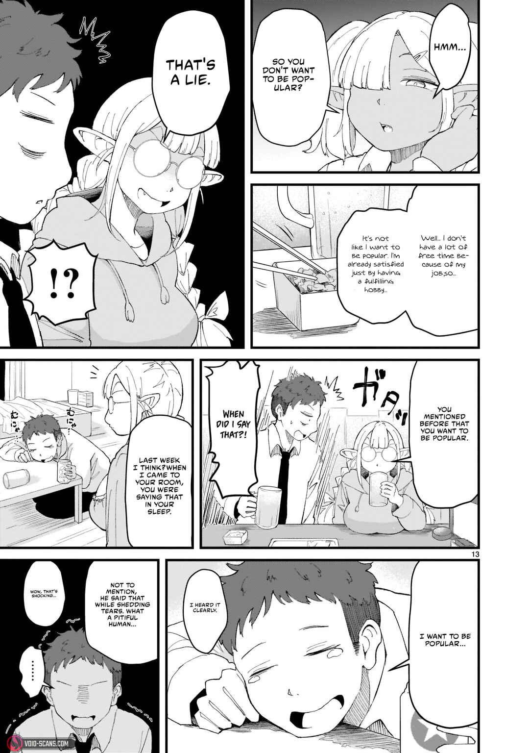 Tanken Hakken Boku no Isekai Elf-san Chapter 5 page 13
