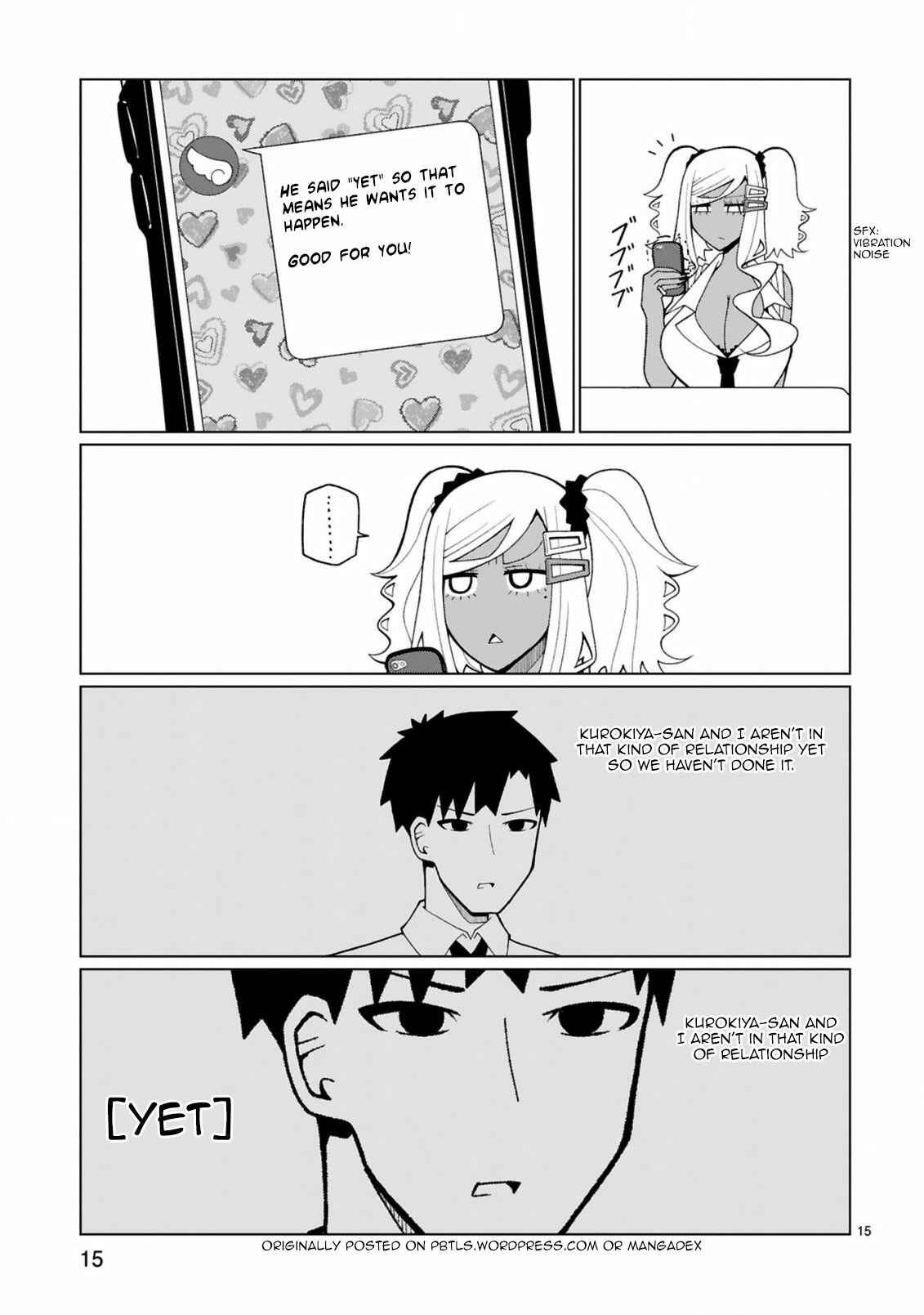 Tedama ni Toritai Kurokiya-san Chapter 17 page 14