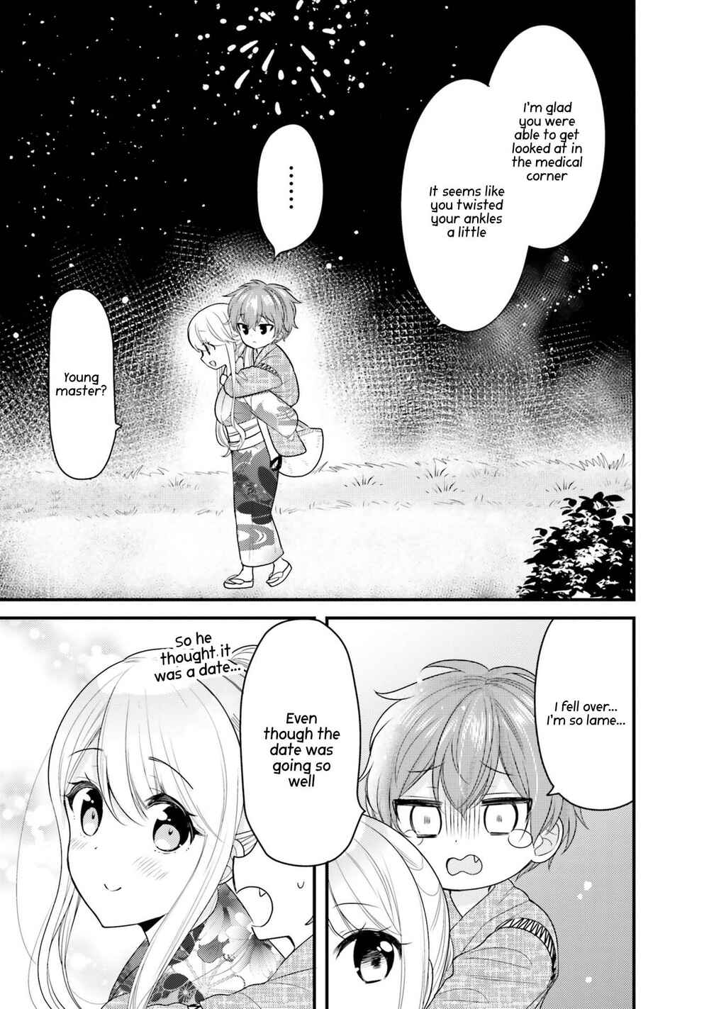 Tekito na Maid no Oneesan & Erasou de Ichizu na Botchan Chapter 30 page 9