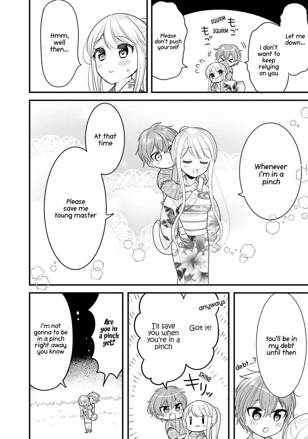 Tekito na Maid no Oneesan & Erasou de Ichizu na Botchan Chapter 30 page 10