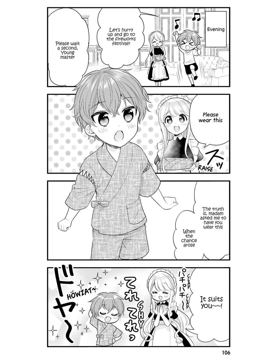 Tekito na Maid no Oneesan & Erasou de Ichizu na Botchan Chapter 30 page 4