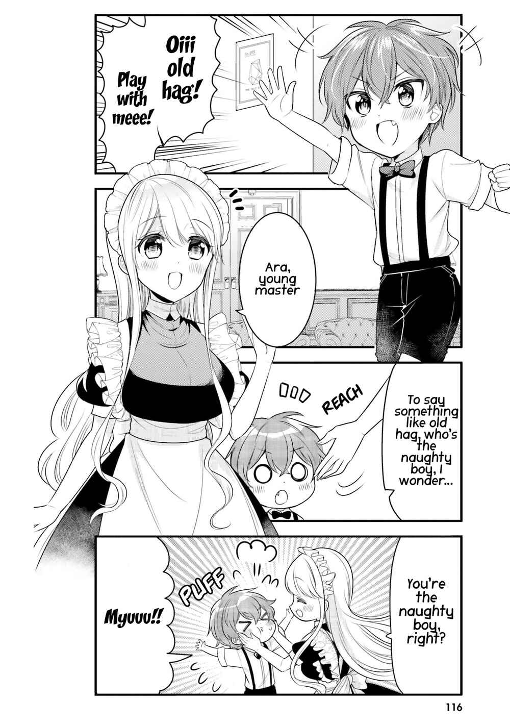 Tekito na Maid no Oneesan & Erasou de Ichizu na Botchan Chapter 31 page 2