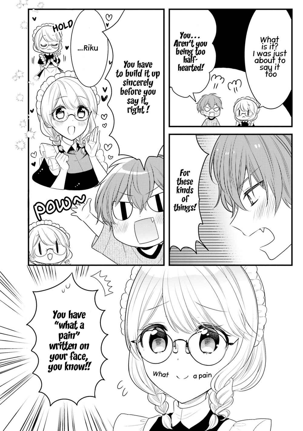 Tekito na Maid no Oneesan & Erasou de Ichizu na Botchan Chapter 31 page 8