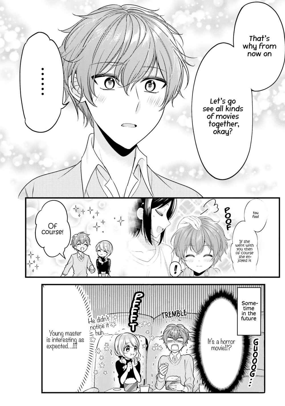 Tekito na Maid no Oneesan & Erasou de Ichizu na Botchan Chapter 32 page 13
