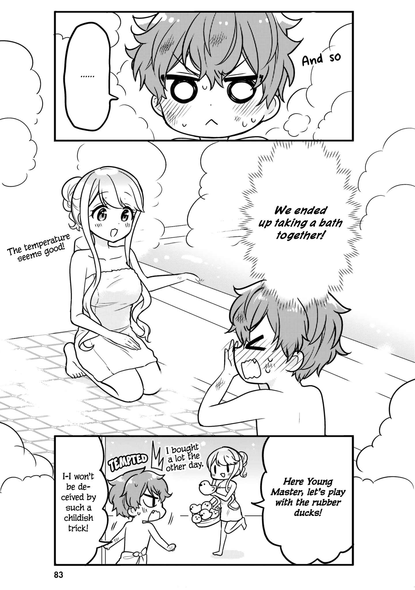 Tekito na Maid no Oneesan & Erasou de Ichizu na Botchan Chapter 7 page 4