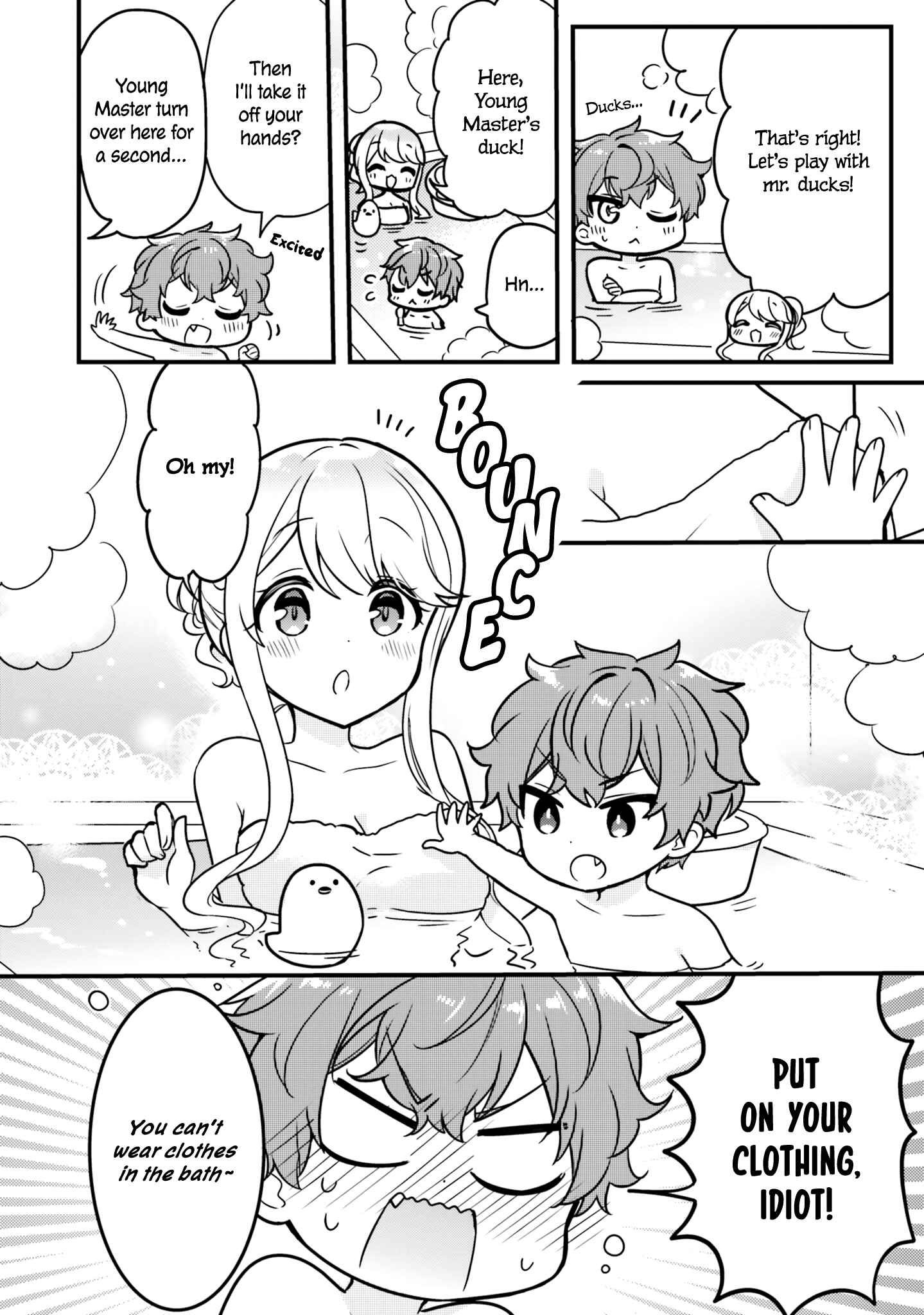 Tekito na Maid no Oneesan & Erasou de Ichizu na Botchan Chapter 7 page 7