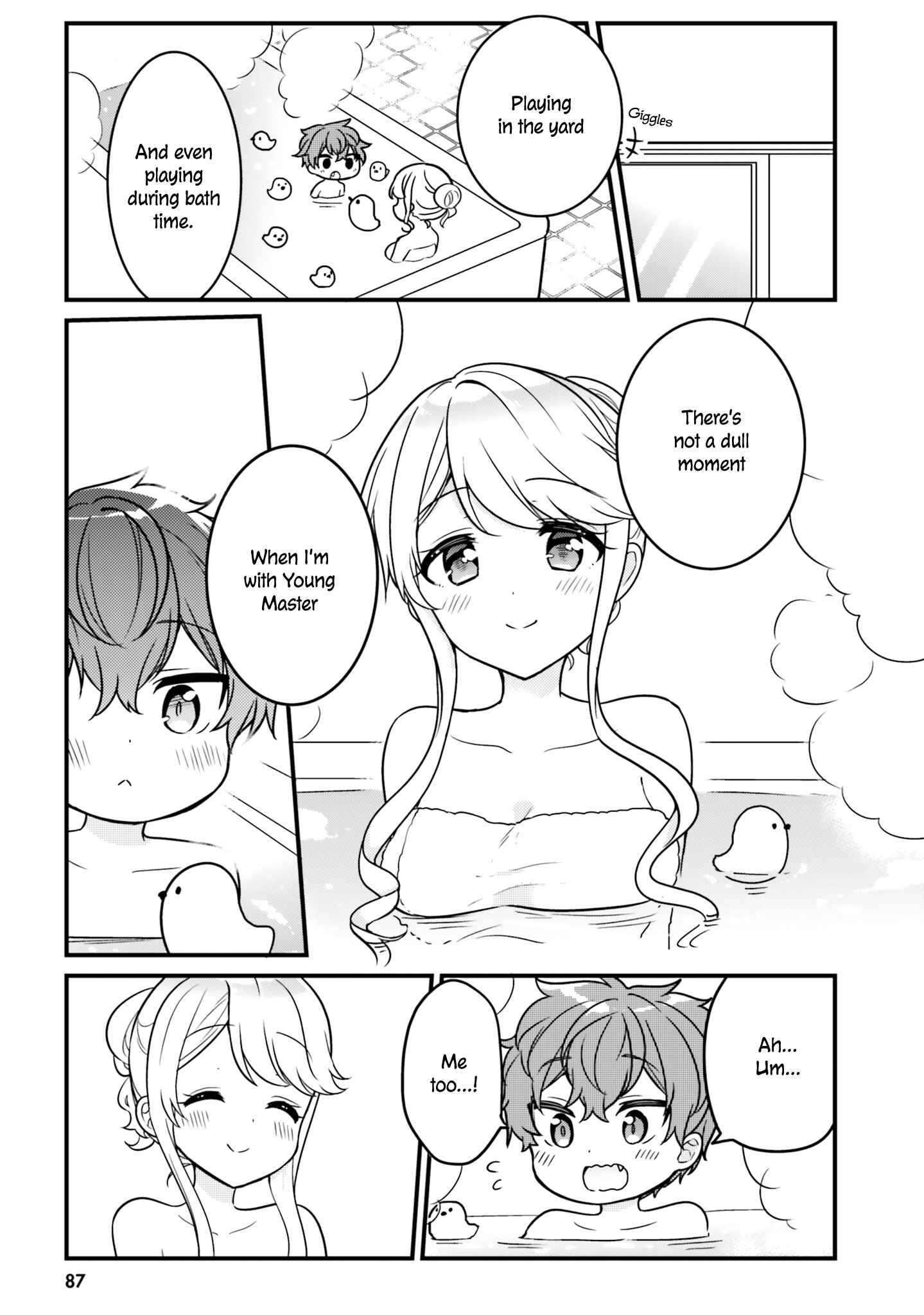 Tekito na Maid no Oneesan & Erasou de Ichizu na Botchan Chapter 7 page 8