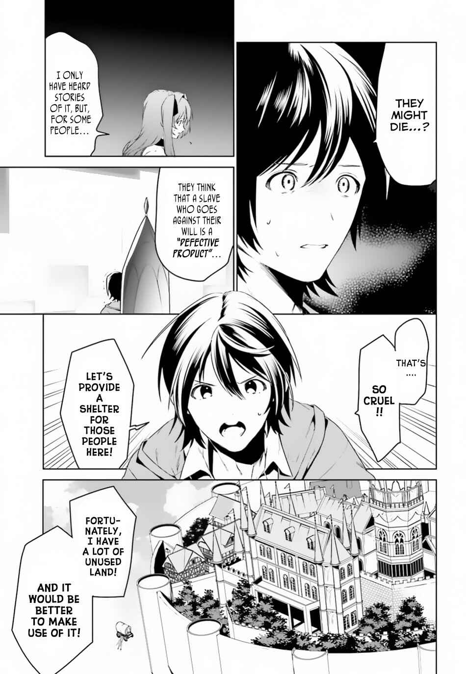 Tenkuu no Shiro o Moratta no de Isekai de Tanoshiku Asobitai Chapter 3 page 13