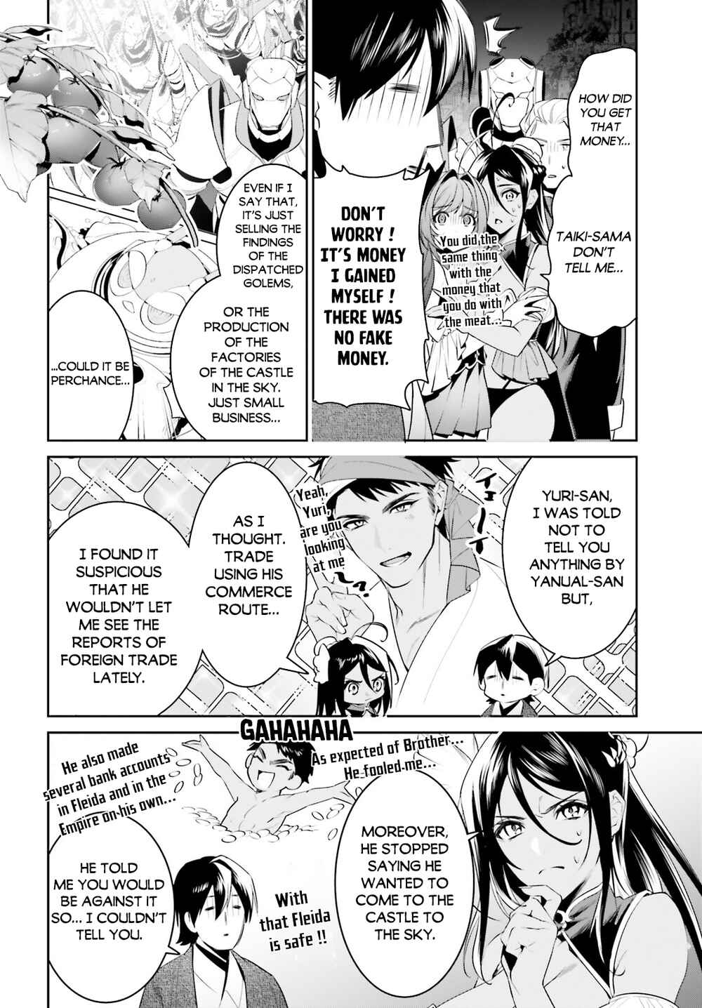 Tenkuu no Shiro o Moratta no de Isekai de Tanoshiku Asobitai Chapter 35 page 9
