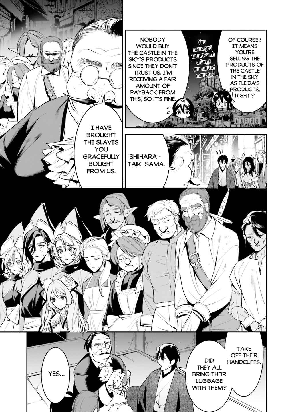 Tenkuu no Shiro o Moratta no de Isekai de Tanoshiku Asobitai Chapter 35 page 10