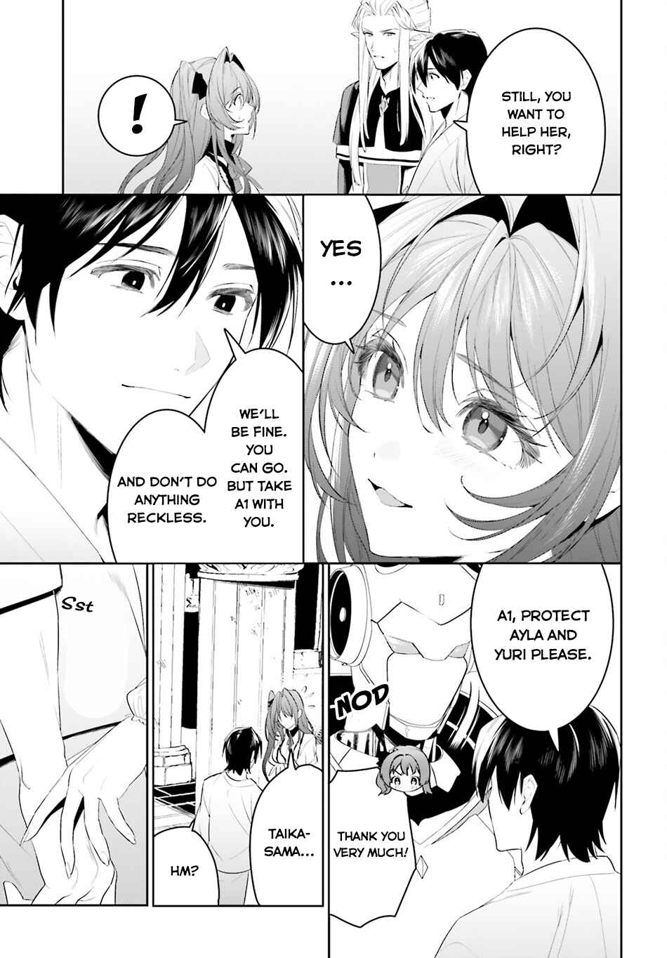 Tenkuu no Shiro o Moratta no de Isekai de Tanoshiku Asobitai Chapter 42 page 7