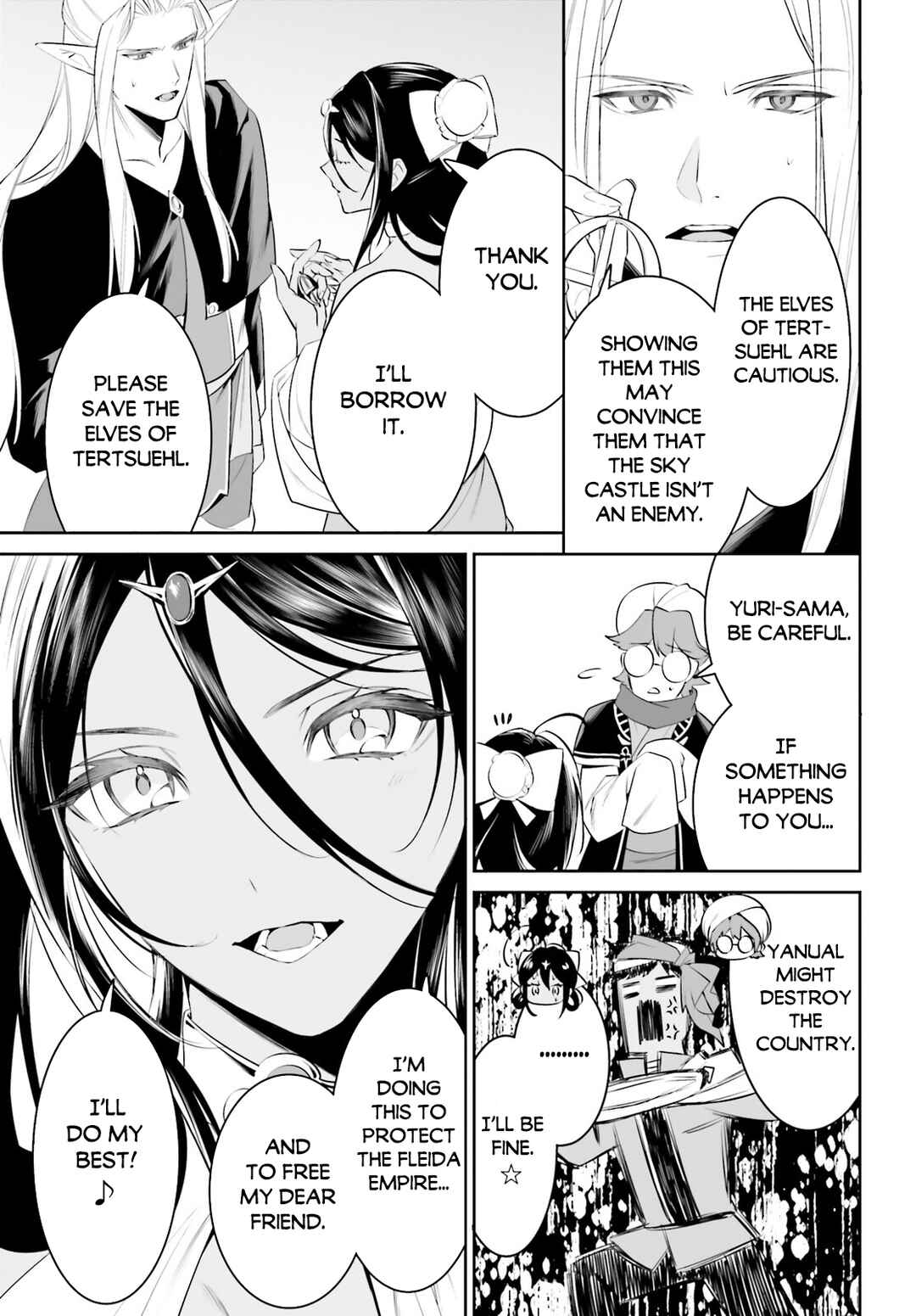 Tenkuu no Shiro o Moratta no de Isekai de Tanoshiku Asobitai Chapter 46 page 16