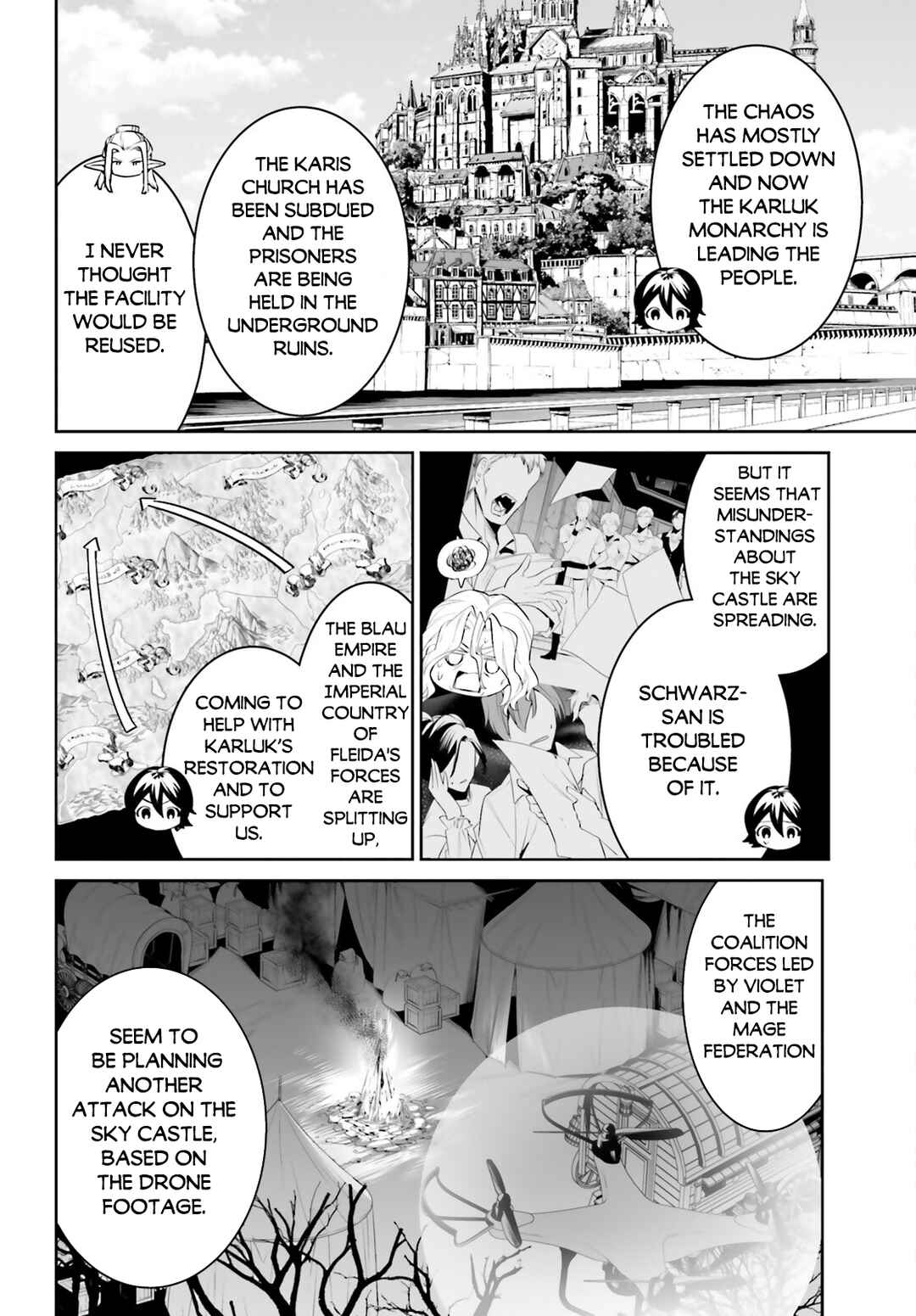Tenkuu no Shiro o Moratta no de Isekai de Tanoshiku Asobitai Chapter 46 page 7