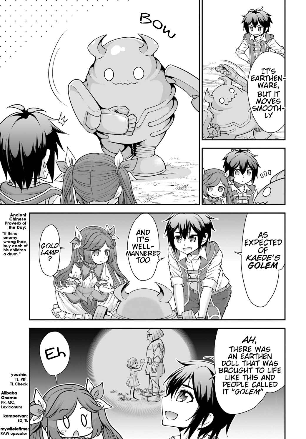 Tenohira Kaitaku Mura de Isekai Kenkokuki ~Fueteku Yome-tachi to Nonbiri Mujintou Life~ Chapter 20 page 2