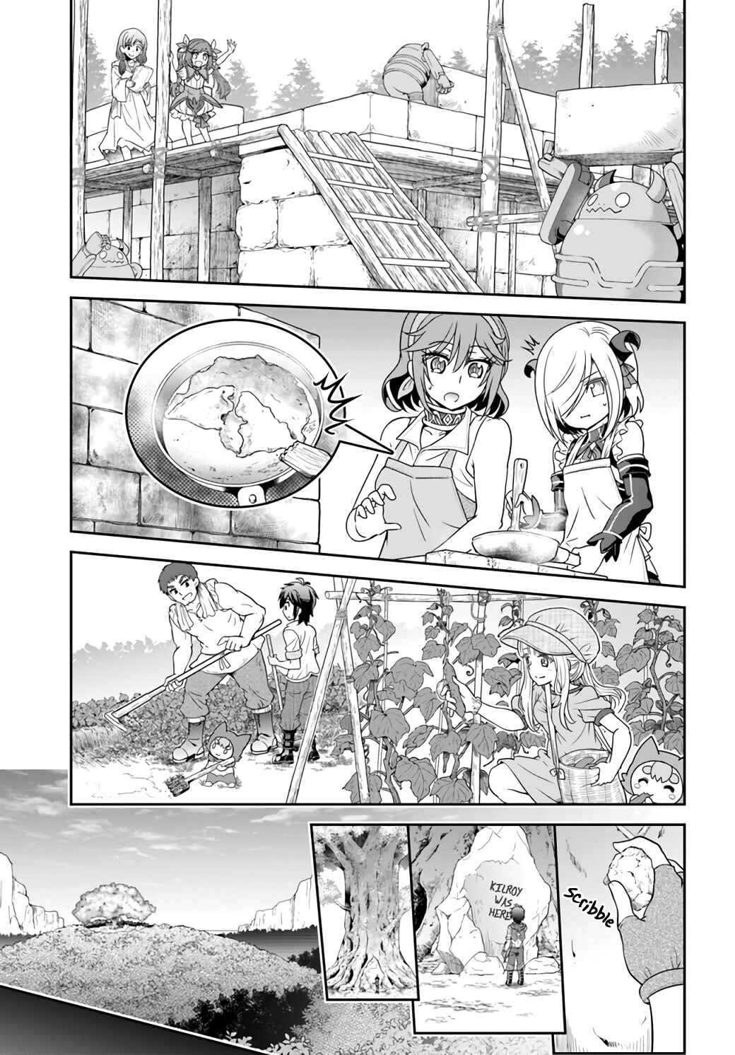 Tenohira Kaitaku Mura de Isekai Kenkokuki ~Fueteku Yome-tachi to Nonbiri Mujintou Life~ Chapter 20 page 8