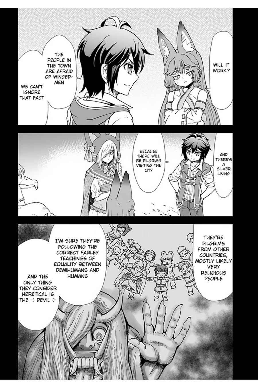 Tenohira Kaitaku Mura de Isekai Kenkokuki ~Fueteku Yome-tachi to Nonbiri Mujintou Life~ Chapter 31 page 17