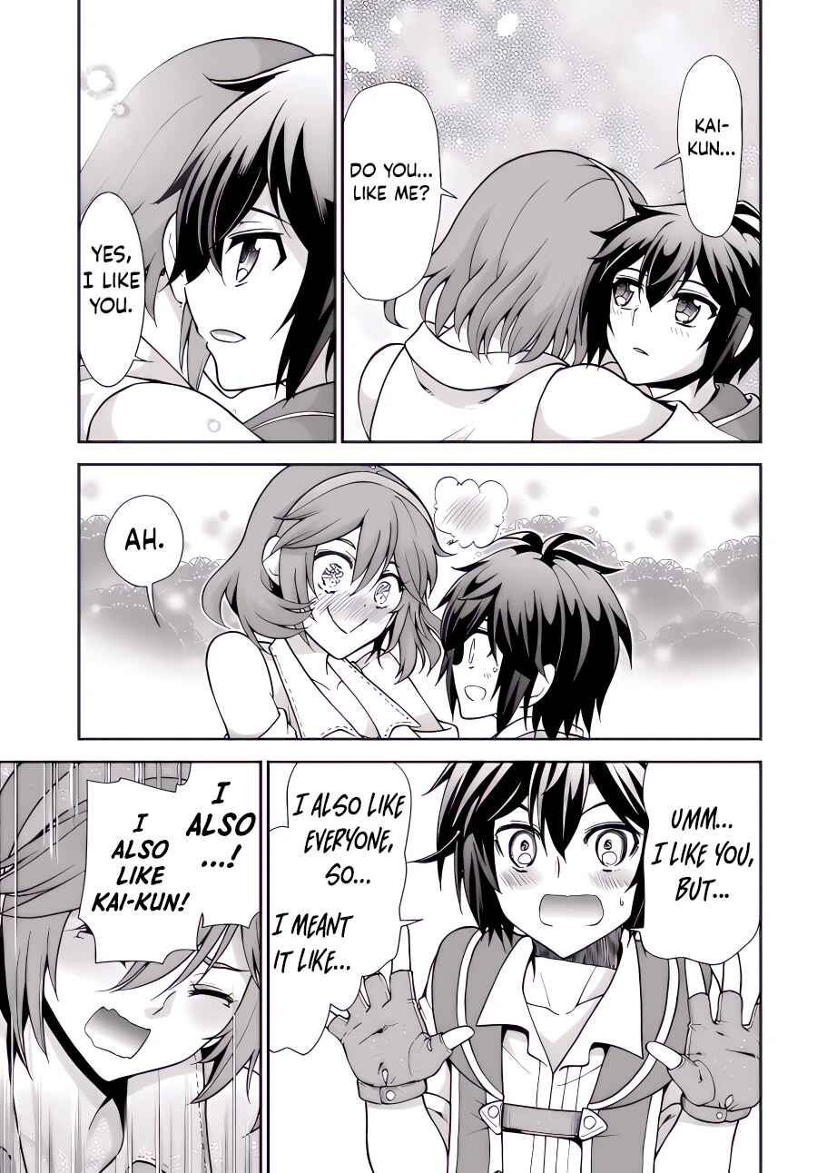 Tenohira Kaitaku Mura de Isekai Kenkokuki ~Fueteku Yome-tachi to Nonbiri Mujintou Life~ Chapter 39 page 25