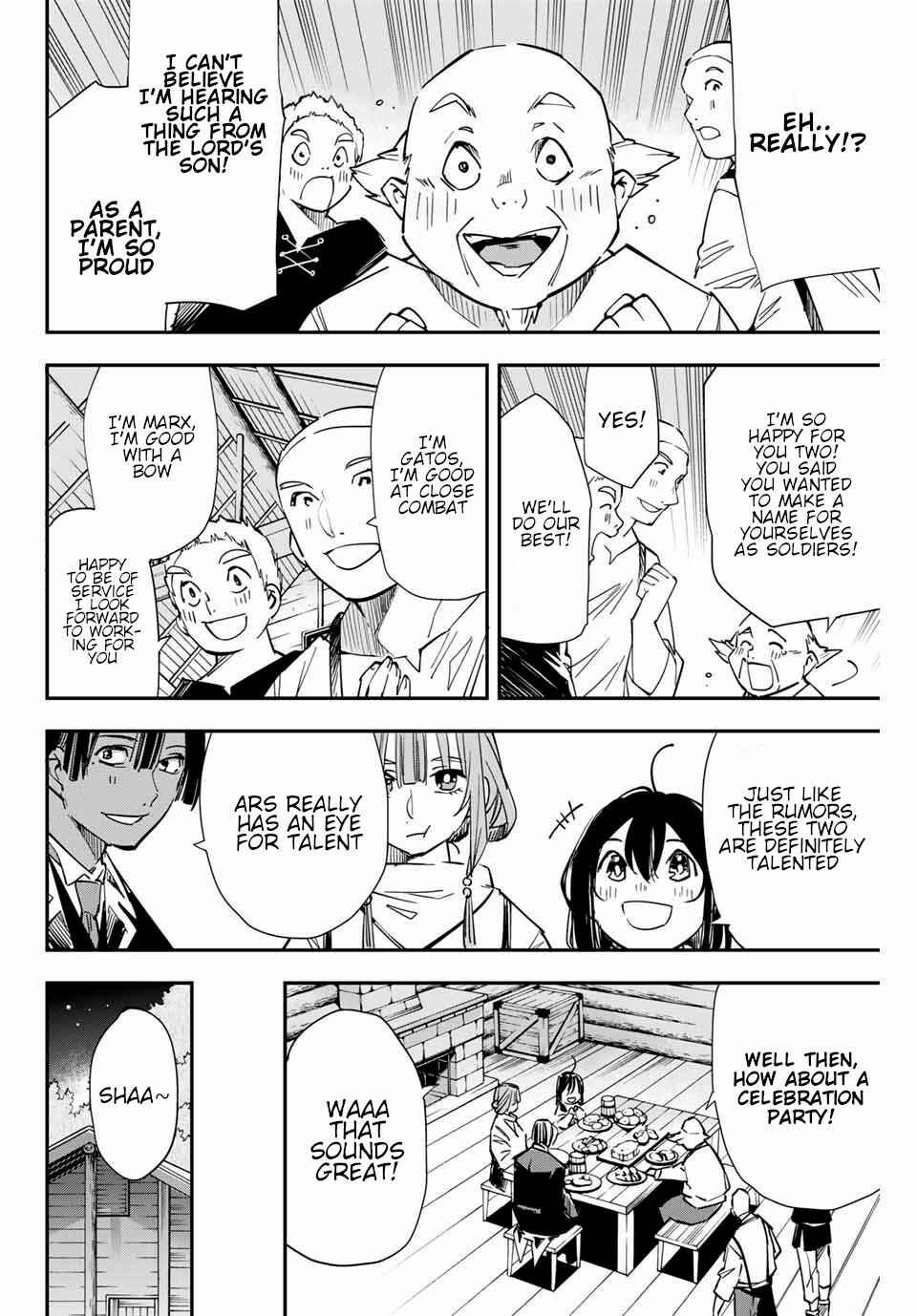 Tensei Kizoku, Kantei Skill de Nariagaru ~Jakushou Ryouchi o Uketsuida node, Yuushuu na Jinzai o Fuyashiteitara, Saikyou Ryouchi ni Natteta~ Chapter 12 page 13