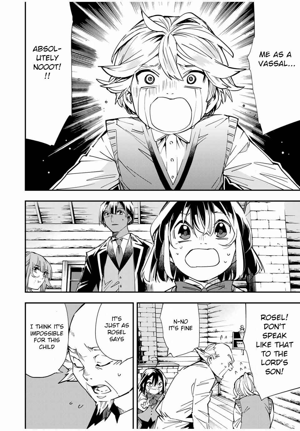Tensei Kizoku, Kantei Skill de Nariagaru ~Jakushou Ryouchi o Uketsuida node, Yuushuu na Jinzai o Fuyashiteitara, Saikyou Ryouchi ni Natteta~ Chapter 13 page 1