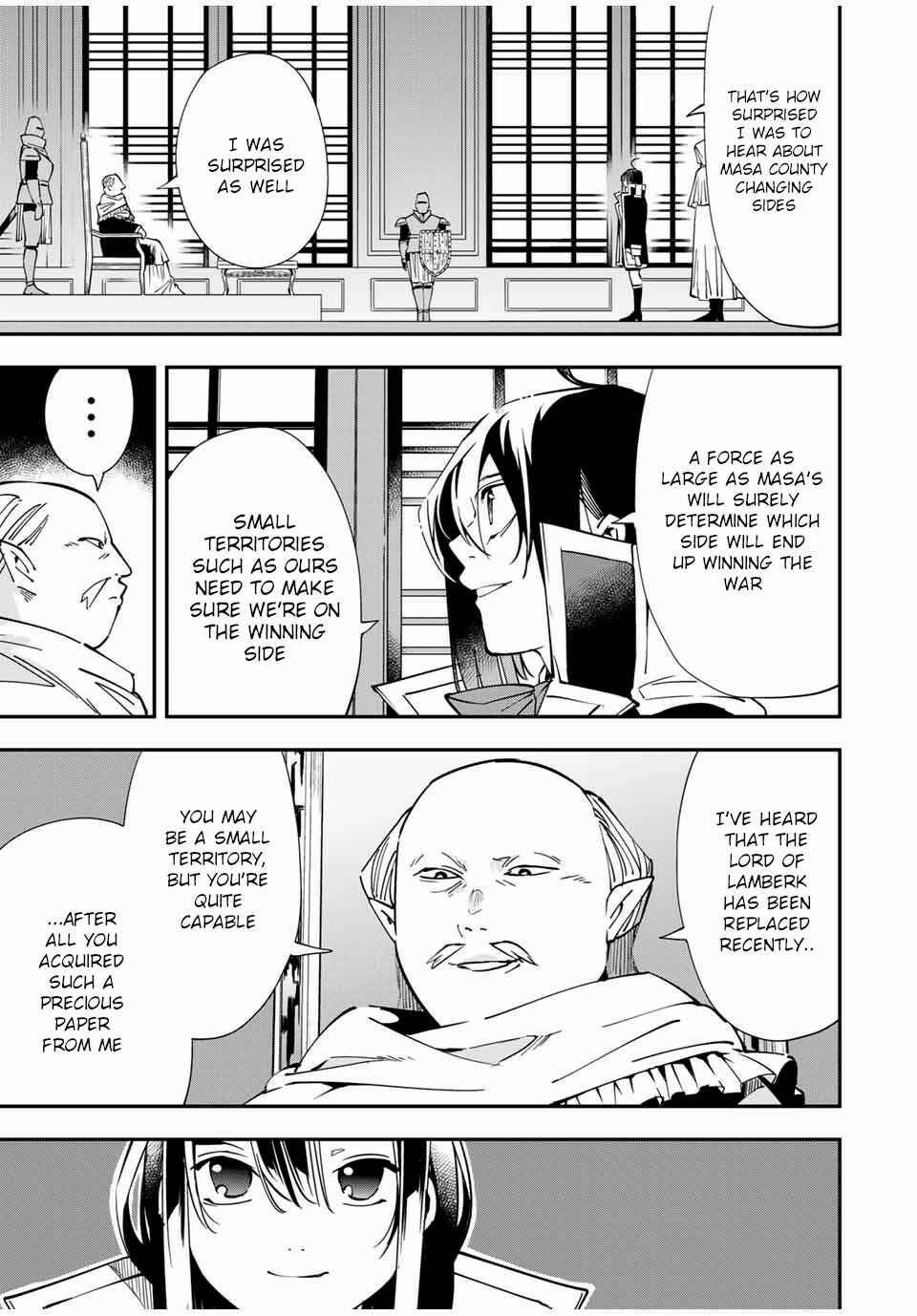 Tensei Kizoku, Kantei Skill de Nariagaru ~Jakushou Ryouchi o Uketsuida node, Yuushuu na Jinzai o Fuyashiteitara, Saikyou Ryouchi ni Natteta~ Chapter 37 page 10