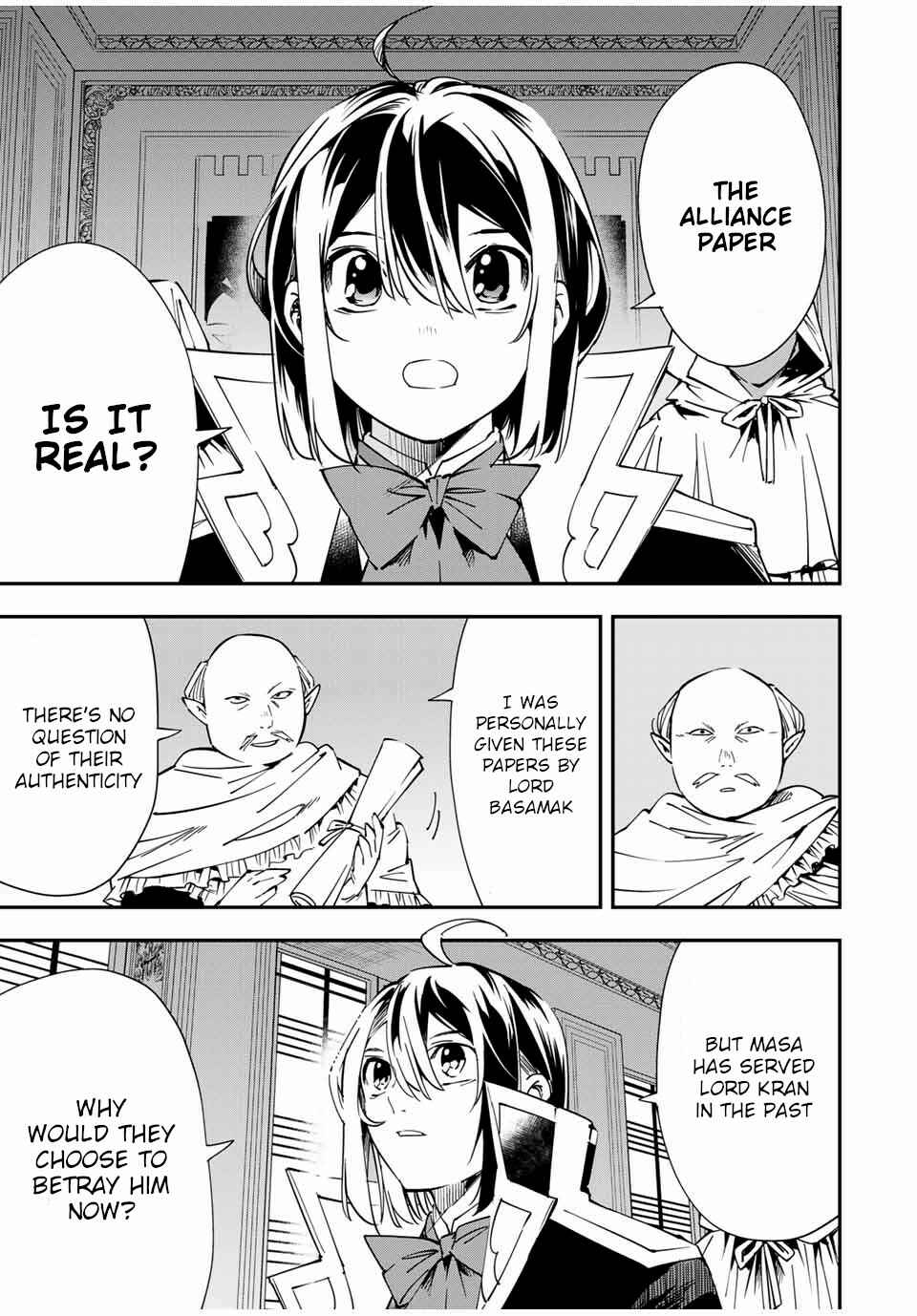 Tensei Kizoku, Kantei Skill de Nariagaru ~Jakushou Ryouchi o Uketsuida node, Yuushuu na Jinzai o Fuyashiteitara, Saikyou Ryouchi ni Natteta~ Chapter 37 page 12