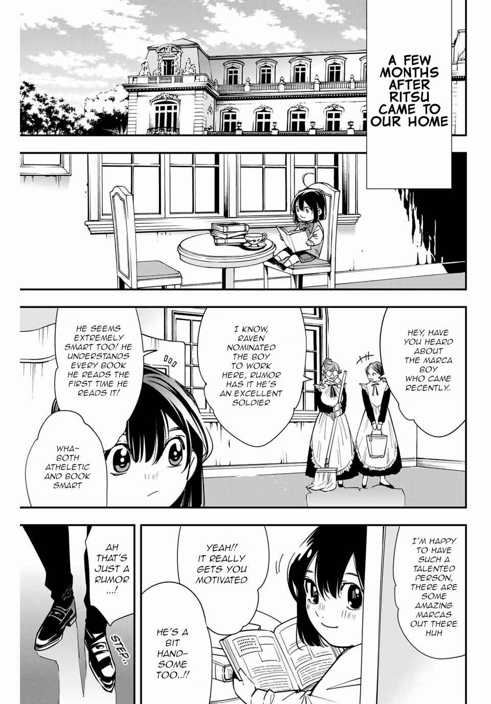 Tensei Kizoku, Kantei Skill de Nariagaru ~Jakushou Ryouchi o Uketsuida node, Yuushuu na Jinzai o Fuyashiteitara, Saikyou Ryouchi ni Natteta~ Chapter 4 page 2