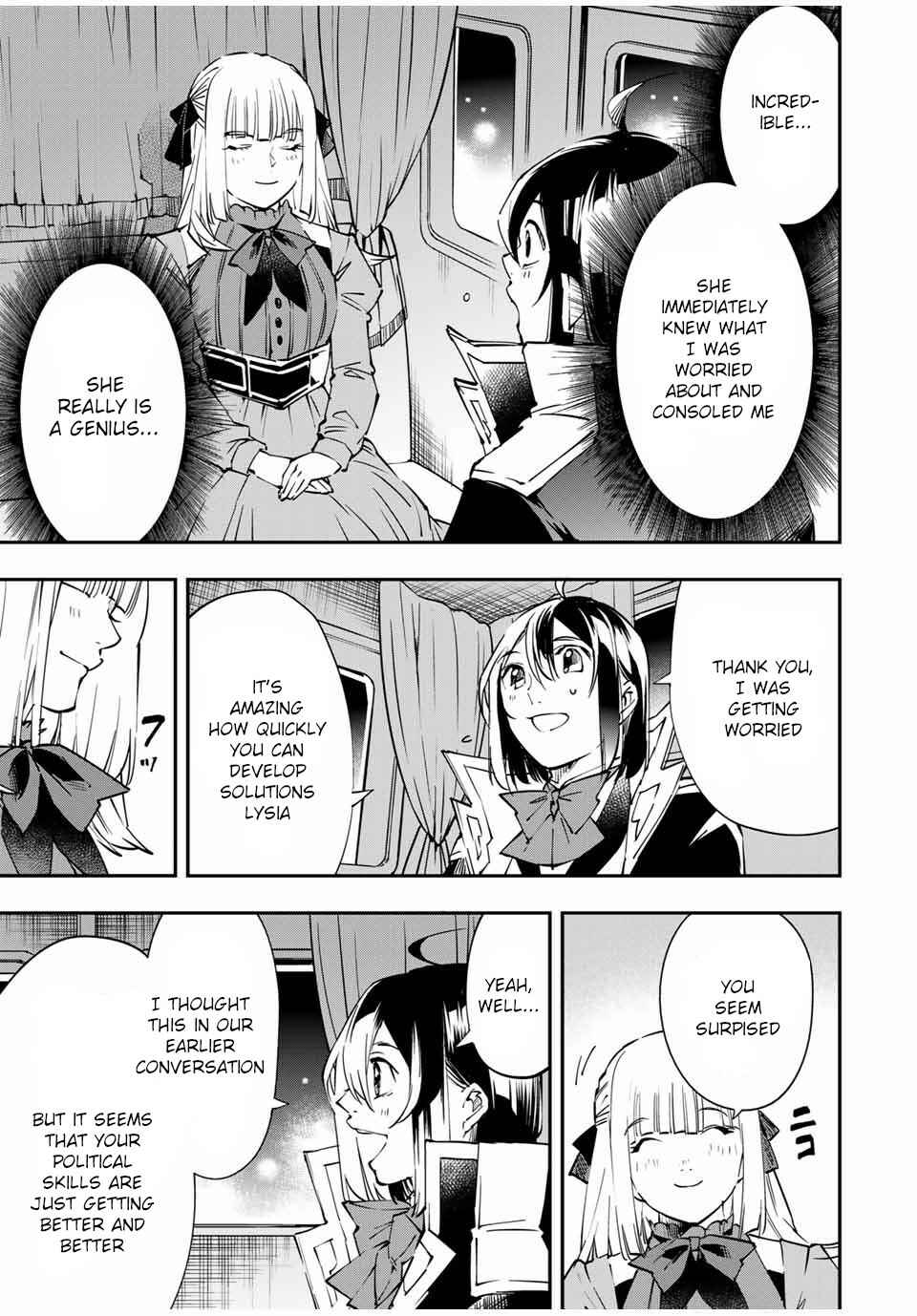 Tensei Kizoku, Kantei Skill de Nariagaru ~Jakushou Ryouchi o Uketsuida node, Yuushuu na Jinzai o Fuyashiteitara, Saikyou Ryouchi ni Natteta~ Chapter 54 page 16