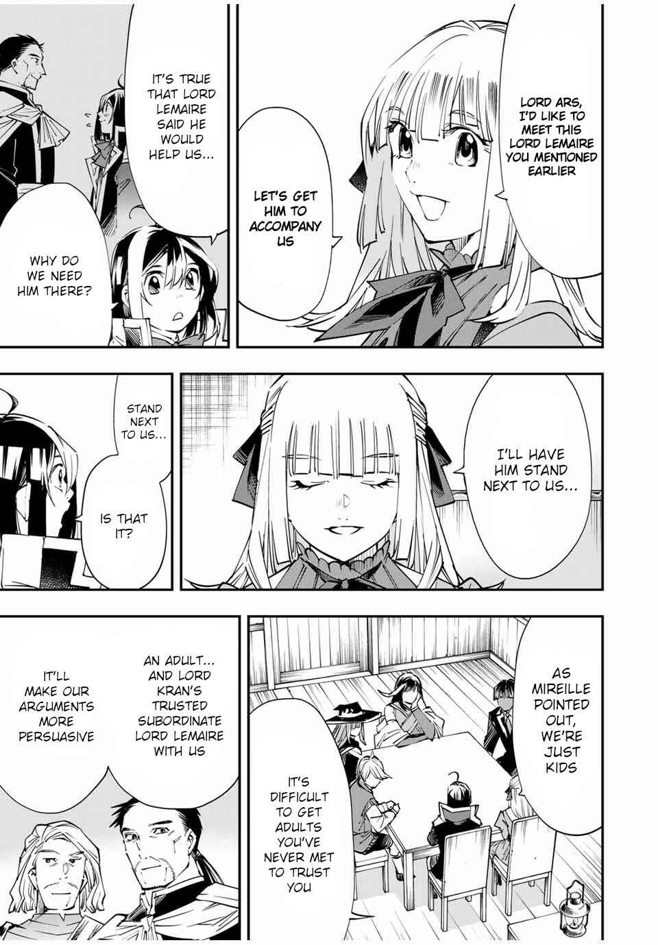 Tensei Kizoku, Kantei Skill de Nariagaru ~Jakushou Ryouchi o Uketsuida node, Yuushuu na Jinzai o Fuyashiteitara, Saikyou Ryouchi ni Natteta~ Chapter 54 page 6