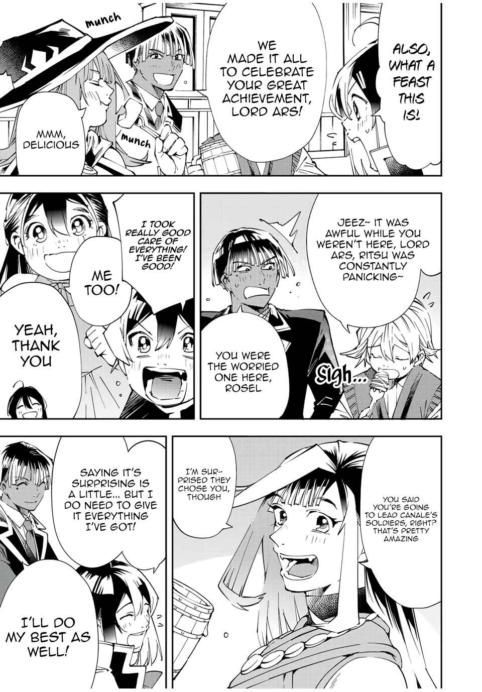 Tensei Kizoku, Kantei Skill de Nariagaru ~Jakushou Ryouchi o Uketsuida node, Yuushuu na Jinzai o Fuyashiteitara, Saikyou Ryouchi ni Natteta~ Chapter 64 page 2
